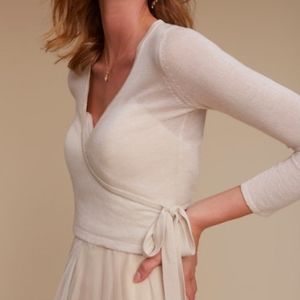 Bridal cardigan cropped